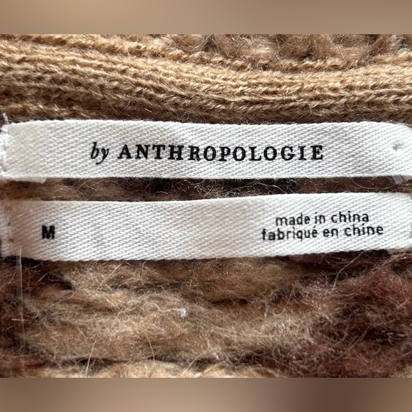 Anthropologie Geo Pullover Sweater Size Medium - Picture 3 of 6